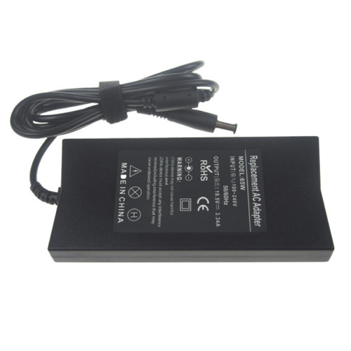 19.5V 3.34A 65W adaptador AC de substituição para Dell