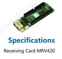 Led display regular receiving card class B MRV420