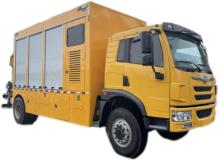 FAW 4X2 Maintenance Lorry Mobile Workshop Service Truck with 5tons Crane