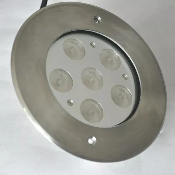 18W IP68 12/24V Flat LED Underwater Swimming Pool Inground