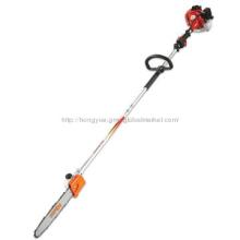 Long reach pole chainsaw, comfortable handling