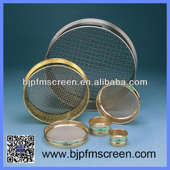 stainless steel standard sieve/test sieve/laboratory sieve
