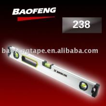 oxidated aluminium spirit level tool with one handle
