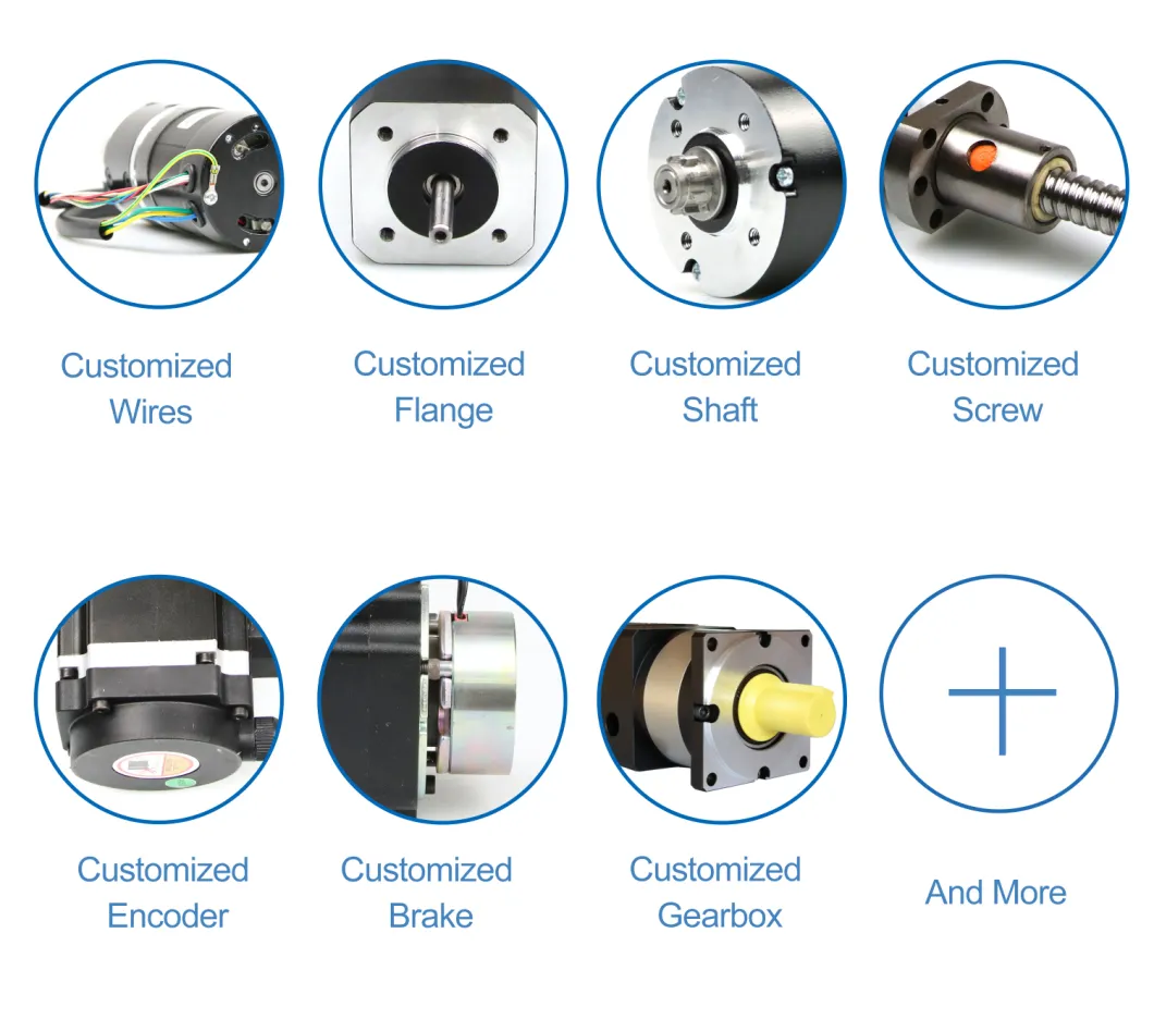 Jkongmotor Brand Jk42HS40-1684 Stepper Motor with Planetary Gearbox, Stepper Motor with Encoder
