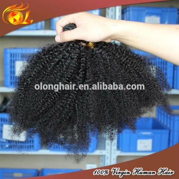 Wholesale cheap human hair afro kinky hair extension buy human hair online