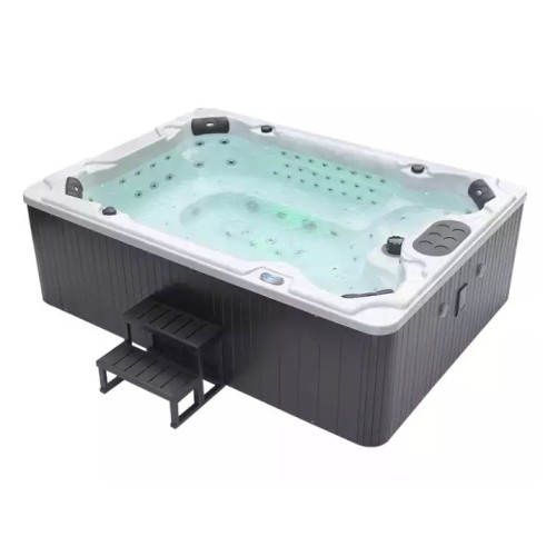 Inground Swim Spa Installation Freestanding hot tub large outdoor spa