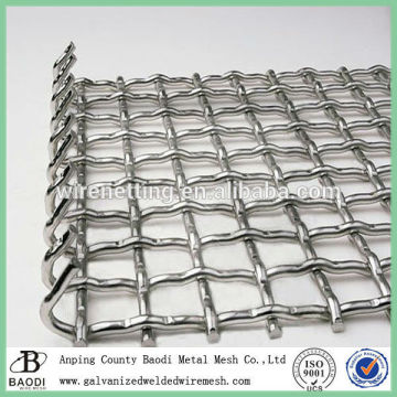 screen stainless steel galvanized crimped wire mesh