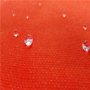Nueva tela de poliéster impermeable y transpirable con revestimiento de PU
