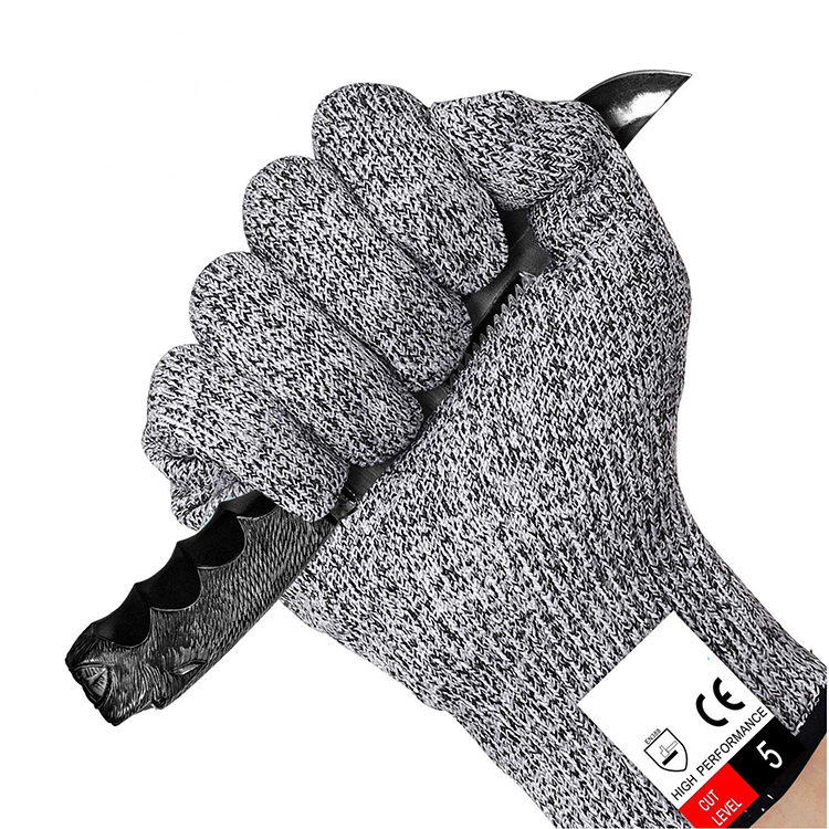 Anti-Cut Level 5 Protection Cut Resistant Gloves, HPPE Safety Gloves kitchen Working Cut-Protection Gloves