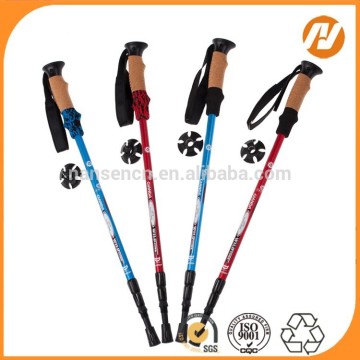 80% carbon trekking pole outdoor trekking pole cork handle nordic trekking pole