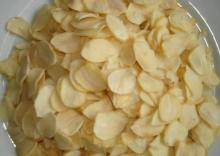 Garlic Flake Without root Top Qualtiy Air Dehydrated
