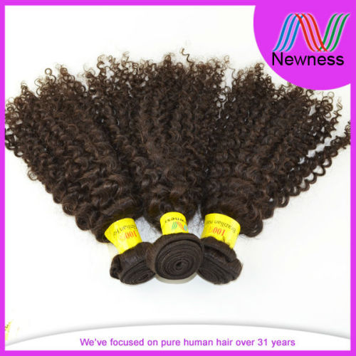 Kinky Curly brazilian italian weave human hair extension