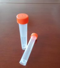 Disposable sampling transportation plastic collection tube