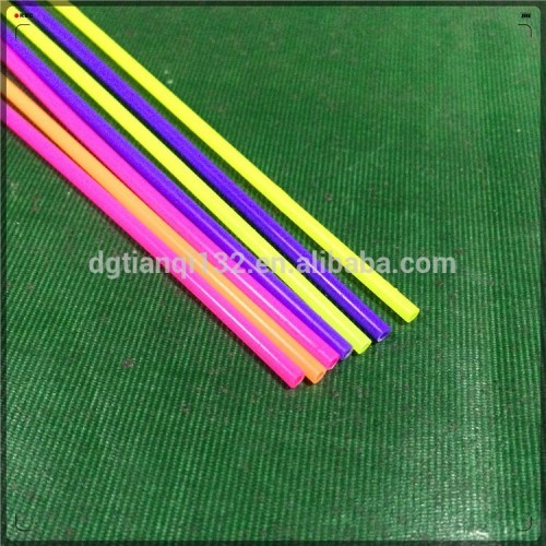 Multi Color PC, PVC, PP, PMMA, Acrylic ABS, Extruded Plastic Tube