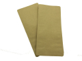 kraft χαρτί σακούλα σακούλα συσκευασίας παραθύρων με φερμουάρ