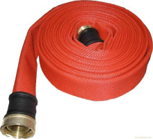 Blue Reinforced PVC flexible Lay-Flat Water Discharge Hose