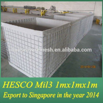 Safety HESCO Defensive Barrier