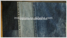 Indigo Slub Stretched Ribbed Twill