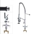 Commercial Stainless Hot And Cold Kitchen Faucet unit
