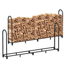 Outdoor Firewood Log Rack with Wheels: Keep Firewood Dry Storage Racks