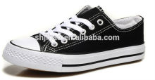 Durable breathe classic vulcanized canvas shoes with Rubber sole
