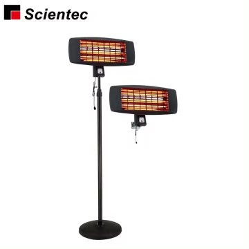 IP24 Freestanding Outdoor Electric Quartz Far Infrared Heater