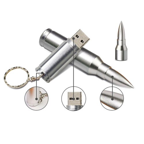 Chiavetta USB Metal Bullet