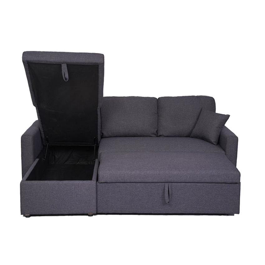 Convertible Sectional Sofa Bed with Storage