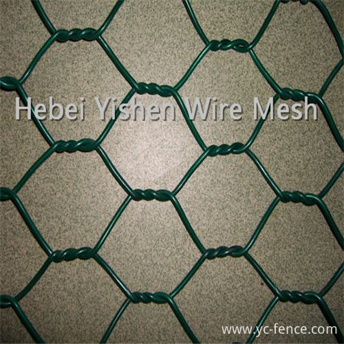 PVC hexagonal wire mesh