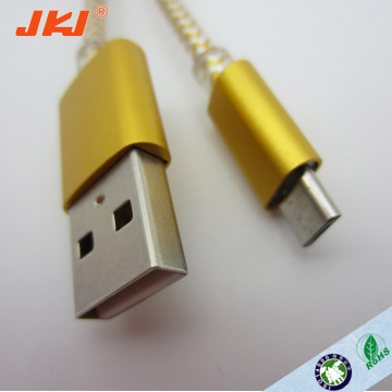 USB b type to micro usb cable with many colors