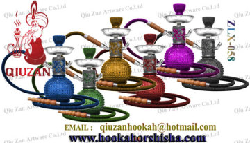 Washable Hose Medium Designer Glass Arabic Hookah