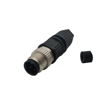 M12 Male IDC Connector 4 Pin