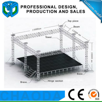 aluminum metal trusses for sale/metal truss system