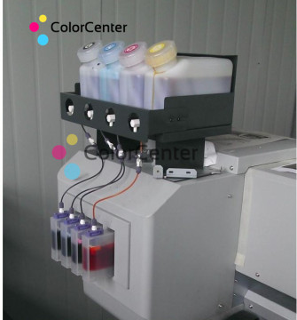 China Best ColorCenter Mutoh Vj1638 CISS Continuous Ink Supply System 4X4 Refill Ink Cartridge