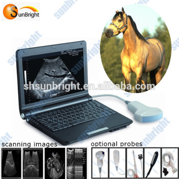 Veterinary laptop ultrasound scanner