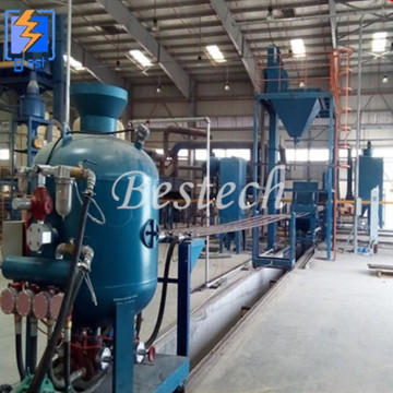 Steel Pipe Inner Surface Shot Blast Cleaning Equipment