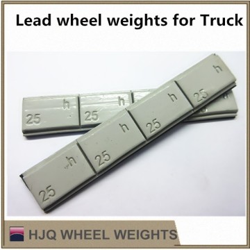 Lead wheel balance weights