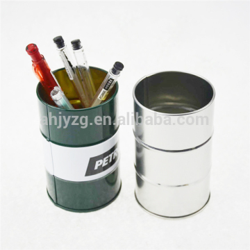 wholesale pencil case cylinder tin box