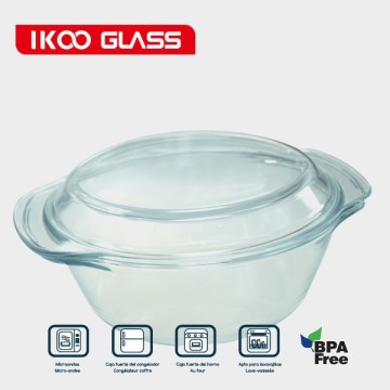 Houseware, Kitchenware & Tableware, Glass Casserole