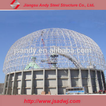 Steel structure grain storage silo