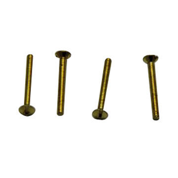 Screws of counter sunk slot