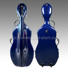 Quality Color Fiberglass Cello Case