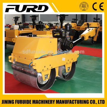 Double Drum Vibratory Pedestrian Roller for Sale (FYLJ-S600C)