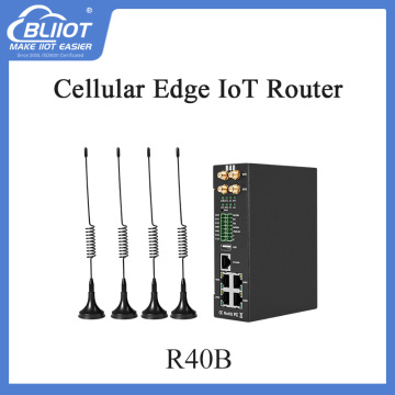 Support wireless Network Access RS485/DI/DO/AI 4G Edge Router for Smart City