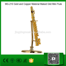 MG-210 Gold and Copper Material Maked Gild Mini Flute