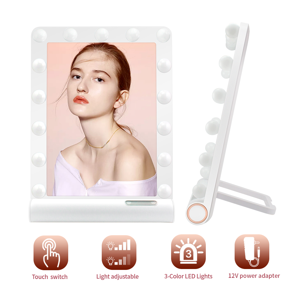 Miroir de vanité à LED avec des lumières LED Vanity Mirror with Lights