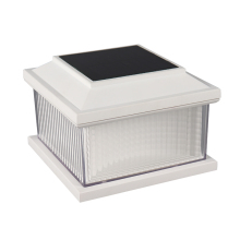Solar-Powered LED Post Cap Lights for 4x4, 5x5, and 6x6 Deck Fence Posts