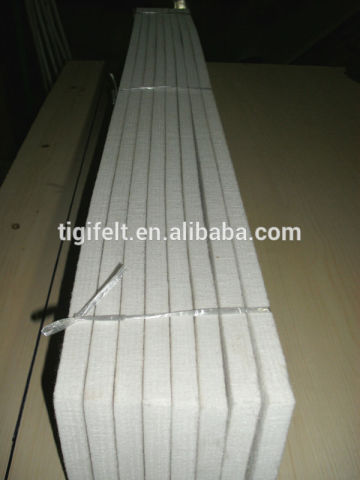 100% polyster white industrial felt belt(RoSH&SGS certification)