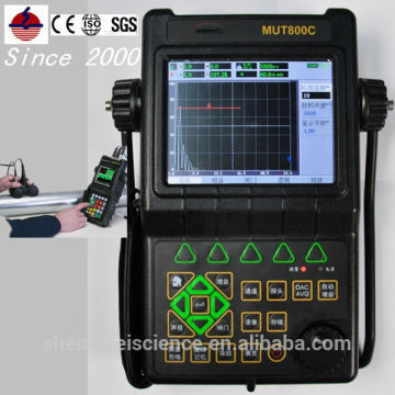 Portable ultrasonic crack meter