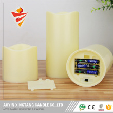 3" Pillar LED Candle Flameless Candle with Remote